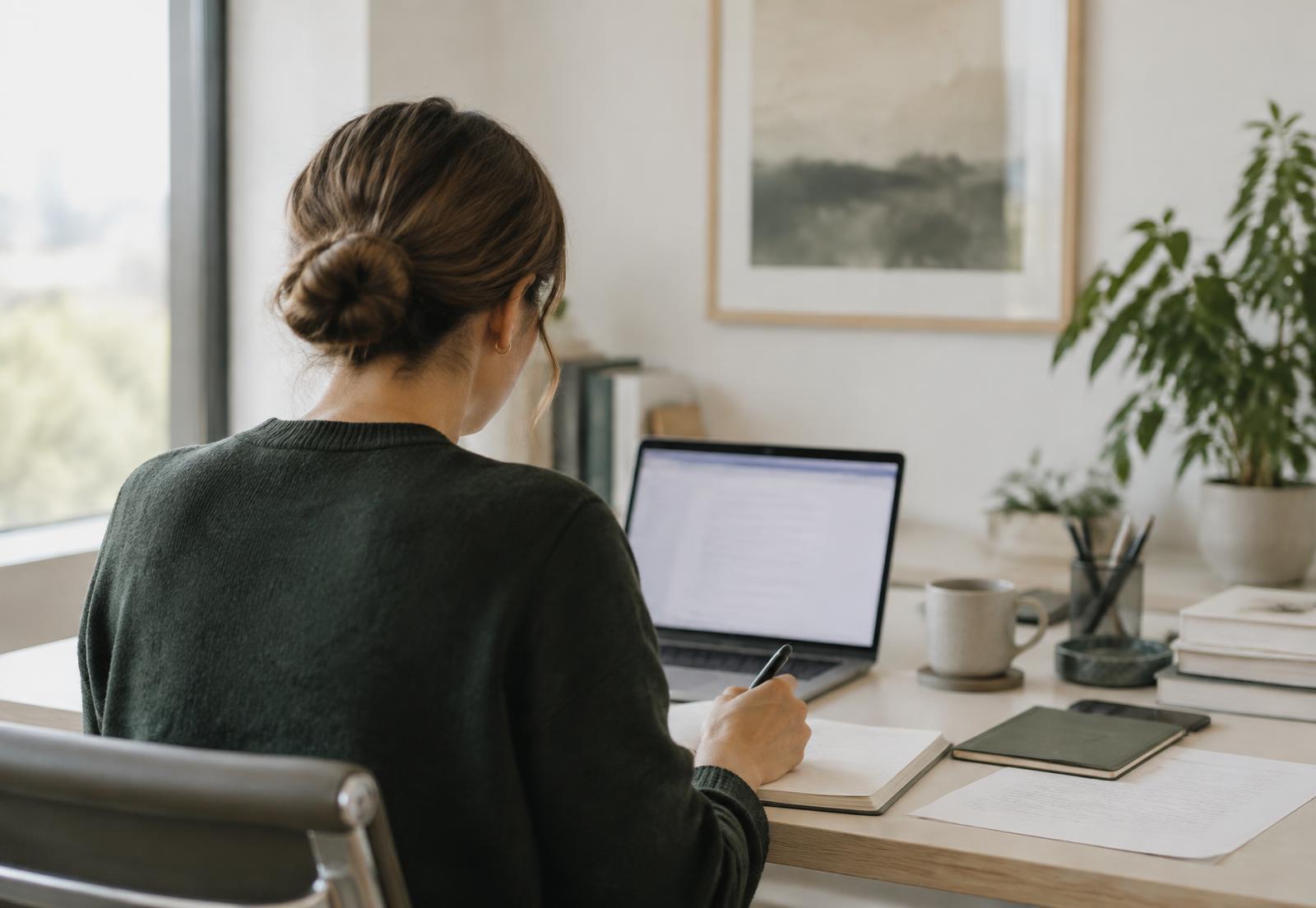 Elegant business automation workflow across connected screens and systems